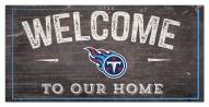 Tennessee Titans 6" x 12" Welcome Sign