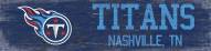 Tennessee Titans 6" x 24" Team Name Sign