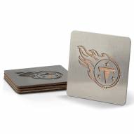 Tennessee Titans Boasters Stainless Steel Coasters - Set of 4