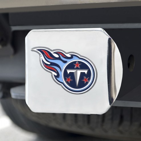 Tennessee Titans Chrome Color Hitch Cover