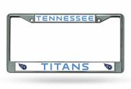 Tennessee Titans Chrome License Plate Frame