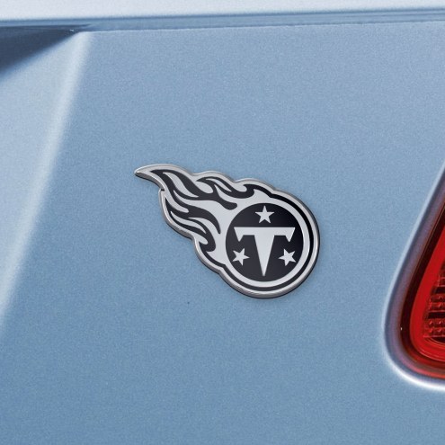 Tennessee Titans Chrome Metal Car Emblem