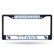 Tennessee Titans Color Metal License Plate Frame