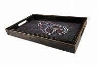 Tennessee Titans Distressed Team Color Tray
