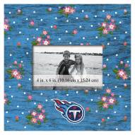 Tennessee Titans Floral 10" x 10" Picture Frame