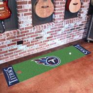 Tennessee Titans Golf Putting Green Mat