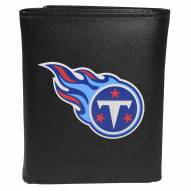 Tennessee Titans Large Logo Leather Tri-fold Wallet