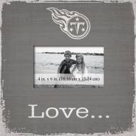 Tennessee Titans Love Picture Frame