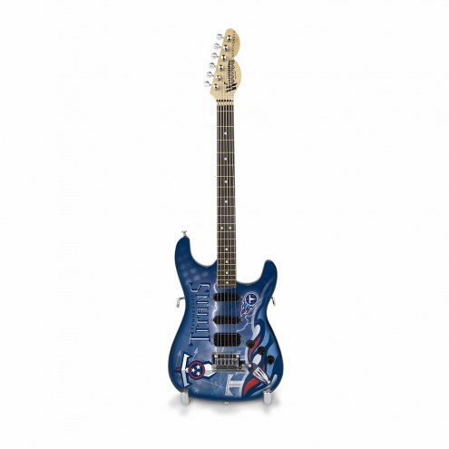 Tennessee Titans Mini Collectible Guitar