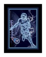 Tennessee Titans Neon Player Framed 12" x 16" Sign