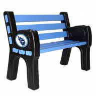 Tennessee Titans Park Bench