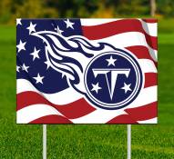 Tennessee Titans Patriotic Yard Sign