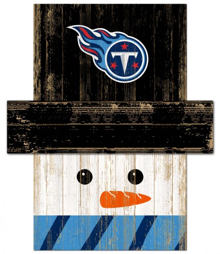 Tennessee Titans Snowman Head Sign