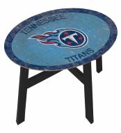 Tennessee Titans Team Color Side Table