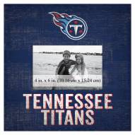 Tennessee Titans Team Name 10" x 10" Picture Frame