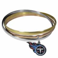Tennessee Titans Tri-color Bangle Bracelet