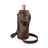 Tennessee Titans Waxed Canvas Wine Tote
