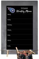 Tennessee Titans Weekly Menu Chalkboard with Frame
