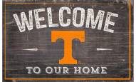 Tennessee Volunteers 11" x 19" Welcome to Our Home Sign