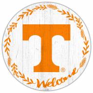 Tennessee Volunteers 12" Welcome Circle Sign