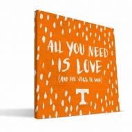 Tennessee Volunteers 12" x 12" All You Need Canvas Print