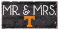 Tennessee Volunteers 6" x 12" Mr. & Mrs. Sign