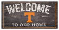 Tennessee Volunteers 6" x 12" Welcome Sign