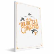 Tennessee Volunteers 8" x 12" Merry Little Christmas Canvas Print