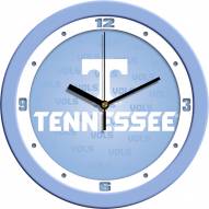 Tennessee Volunteers Baby Blue Wall Clock