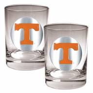 Tennessee Volunteers College 2-Piece 14 Oz. Rocks Glass Set