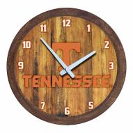 Tennessee Volunteers "Faux" Barrel Top Wall Clock