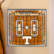 Tennessee Volunteers Glass Double Switch Plate Cover