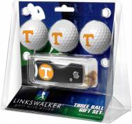 Tennessee Volunteers Golf Ball Gift Pack with Spring Action Divot Tool