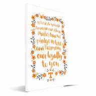 Tennessee Volunteers Hand-Painted Song Canvas Print