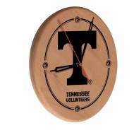 Tennessee Volunteers Laser Engraved Wood Clock