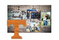 Tennessee Volunteers I Love My Family Clip Frame