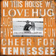 Tennessee Volunteers In This House 10" x 10" Picture Frame