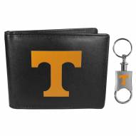 Tennessee Volunteers Leather Bi-fold Wallet & Valet Key Chain
