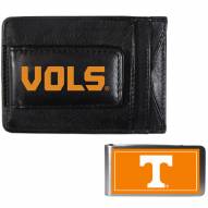 Tennessee Volunteers Leather Cash & Cardholder & Color Money Clip