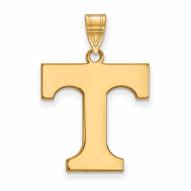 Tennessee Volunteers NCAA Sterling Silver Gold Plated Large Pendant