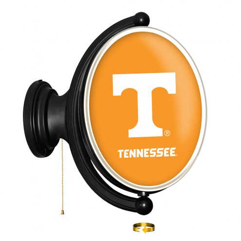 Tennessee Volunteers Oval Rotating Lighted Wall Sign