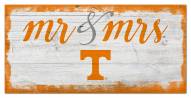 Tennessee Volunteers Script Mr. & Mrs. Sign