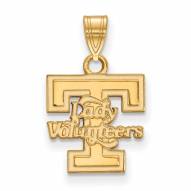 Tennessee Volunteers Sterling Silver Gold Plated Small Pendant