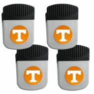 Tennessee Volunteers 4 Pack Chip Clip Magnet with Bottle Opener