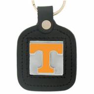 Tennessee Volunteers Square Leather Key Chain