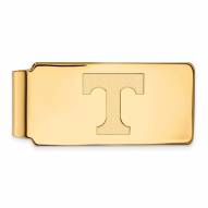 Tennessee Volunteers Sterling Silver Gold Plated Money Clip