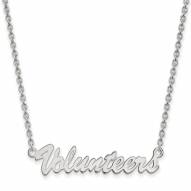 Tennessee Volunteers Sterling Silver Medium Pendant Necklace