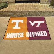 Tennessee Volunteers/Virginia Tech House Divided Mat