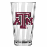 Texas A & M Aggies College 16 Oz. Pint Glass 2-Piece Set