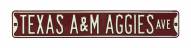 Texas A&M Aggies NCAA Embossed Street Sign
